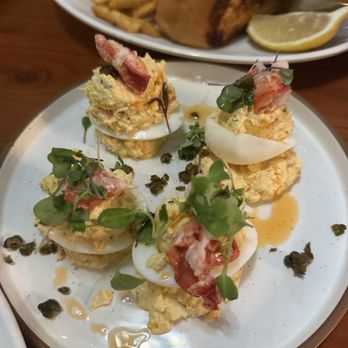Hook & Anchor - Lobster deviled eggs - Seafood Near Me - Costa Mesa, California