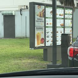 Pollo Tropical - Outside menu