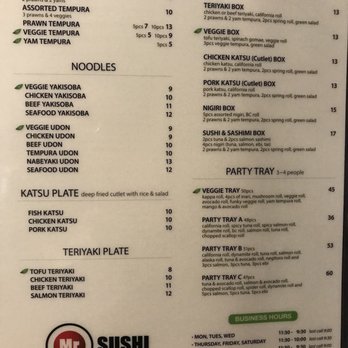 Mr. Sushi Lonsdale - Japanese Near Me - North Vancouver, British Columbia