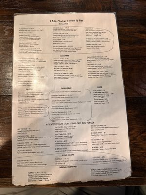 Menu photo 1 T'KiLa Mexican Kitchen & Bar Leesburg, VA