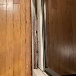 Sun Realty - Another sliding door frame.