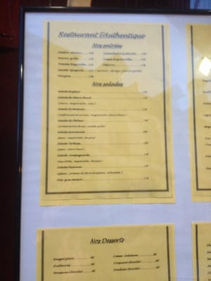 Menu photo 4 L'Authentique Tarbes, 65 Menu photo 4 L'Authentique Tarbes, 65