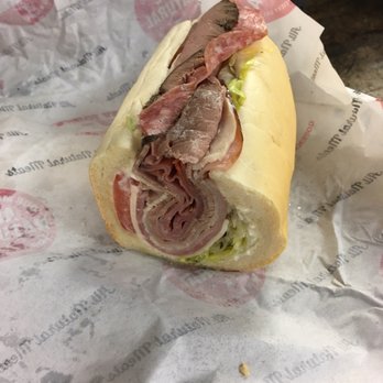 Jimmy John's - Half of the JJ Gargantuan.  It's good! - Sandwiches Near Me - Deerfield Beach, Florida