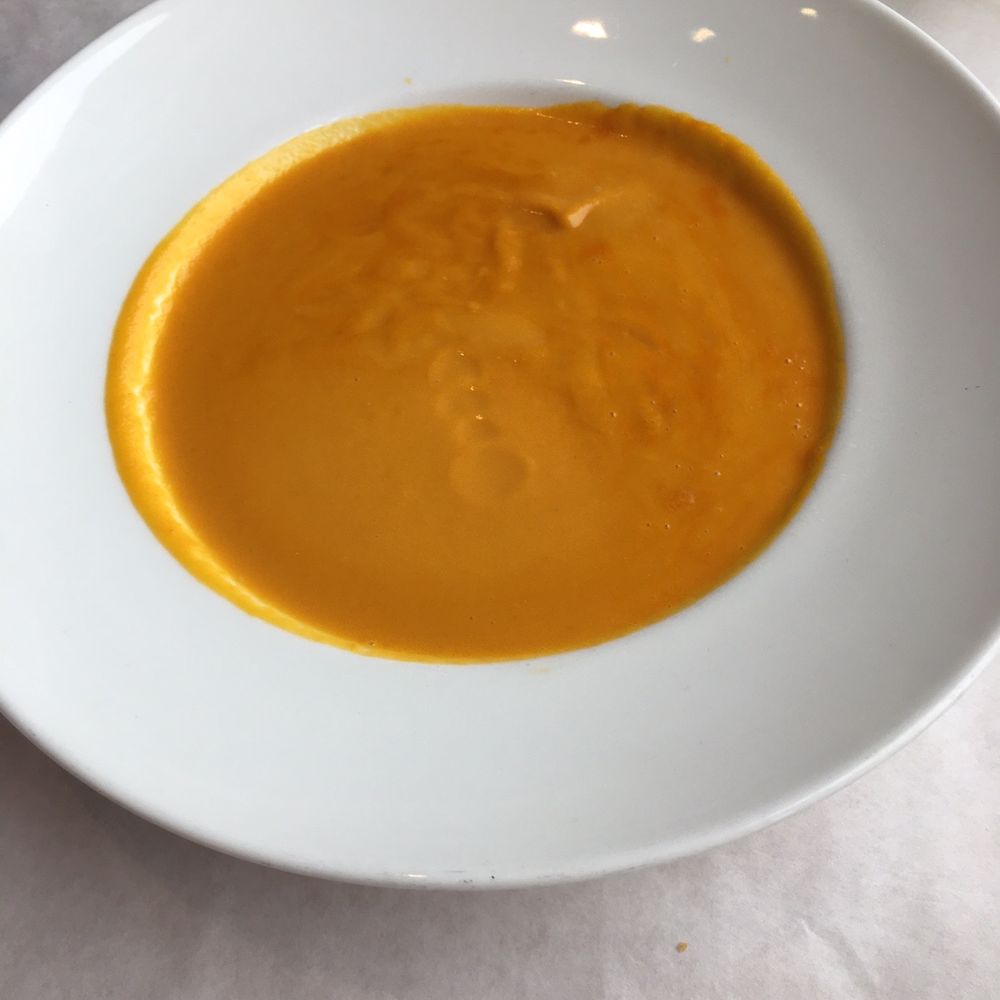 Half Moon - Butternut squash soup - New American Near Me - Dobbs Ferry, New York Half Moon - Butternut squash soup - New American Near Me - Dobbs Ferry, New York