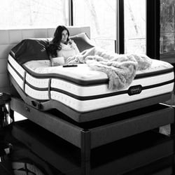 The Sleep Shop - Beautyrest Black mattress on an Adjustable Base