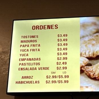 Pollo Tipico - Menú - Dominican Near Me - Davie, Florida