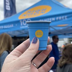 Chowderfest - Tiny taste of high noon vodka soda.