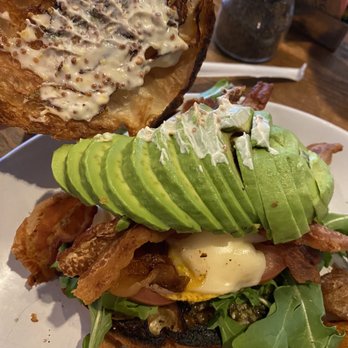 Hearth Cafe - Loaded breakfast croissant sandwich - Breakfast & Brunch Near Me - Mansfield, Texas Hearth Cafe - Loaded breakfast croissant sandwich - Breakfast & Brunch Near Me - Mansfield, Texas