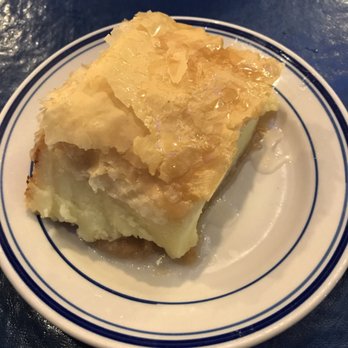 Pithari Taverna - Galaktomboureko yummy! - Greek Near Me - Highland Park, New Jersey Pithari Taverna - Galaktomboureko yummy! - Greek Near Me - Highland Park, New Jersey