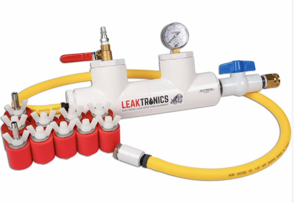 Slide of Leak Finder Plus