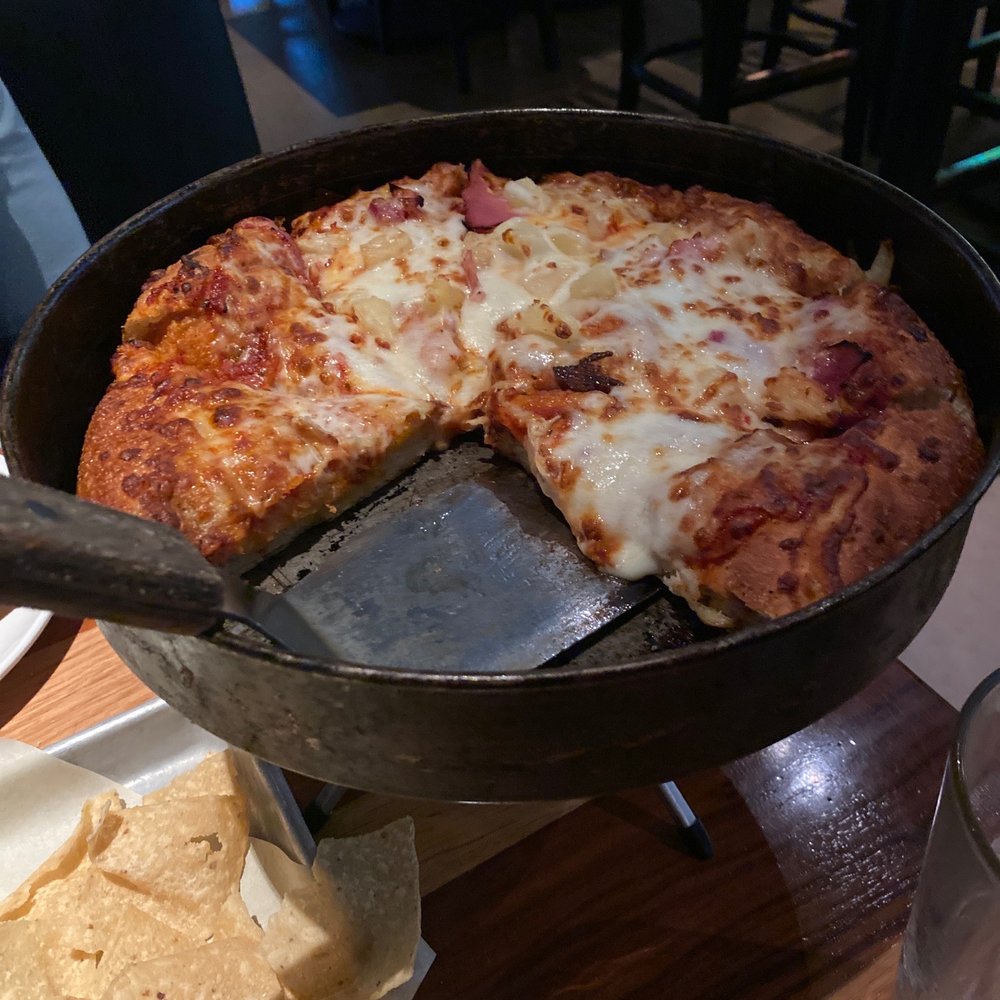 BJ's Restaurant & Brewhouse - Medium pizza - New American Near Me - Murfreesboro, Tennessee BJ's Restaurant & Brewhouse - Medium pizza - New American Near Me - Murfreesboro, Tennessee