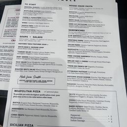 Menu-lunch