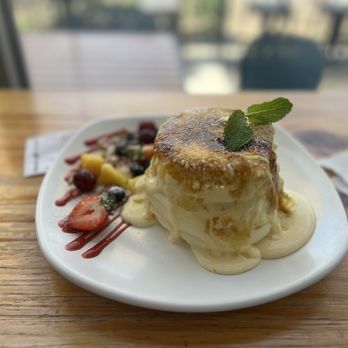 Motto Tea Cafe - Crème Brûlée fluffy pancakes - Bubble Tea Near Me - San Gabriel, California Motto Tea Cafe - Crème Brûlée fluffy pancakes - Bubble Tea Near Me - San Gabriel, California