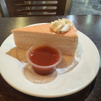 Sweet Rice - Strawberry Crepe Cake - Laotian Near Me - Frisco, Texas Sweet Rice - Strawberry Crepe Cake - Laotian Near Me - Frisco, Texas