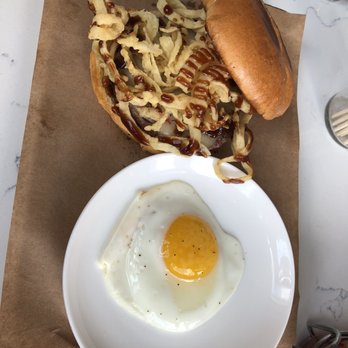 The Peached Tortilla - JapaJam Burger with fried egg requested on the side - Asian Fusion Near Me - Austin, Texas The Peached Tortilla - JapaJam Burger with fried egg requested on the side - Asian Fusion Near Me - Austin, Texas