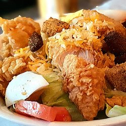Tasty Crab House - Matthews - Chicken and shrimp salad, $11.99