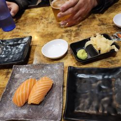 Kokage Sushi & Ramen - Salmon was a dream! We also tried the scallop, and that was almost as good!