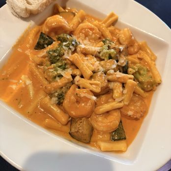 The Leaning Tree - Shrimp, and vegetable pasta with vodka sauce. Excellent! - Venues & Event Spaces Near Me - Bailey, North Carolina