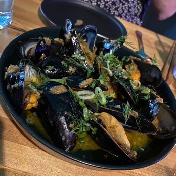 Nightshade Noodle Bar - Third course- mussels - Vietnamese Near Me - Lynn, Massachusetts Nightshade Noodle Bar - Third course- mussels - Vietnamese Near Me - Lynn, Massachusetts