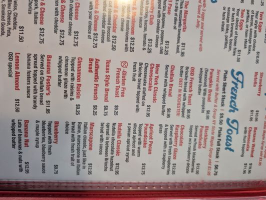 Menu photo 8 The Original Steve's Diner Rochester, NY Menu photo 8 The Original Steve's Diner Rochester, NY