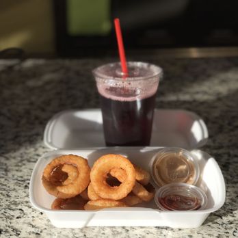Chulla's Cafe - Onion Rings & Fresh Hibiscus Tea - Breakfast & Brunch Near Me - Rocklin, California