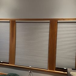 Porro's Custom Interiors - Hunter Douglas shades custom color, texture.