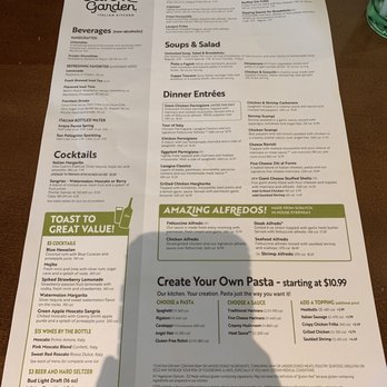 Olive Garden Italian Restaurant - Menu - Italian Near Me - Hickory, North Carolina