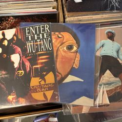 Record Trader 1 - Tyler, wu tang, mac miller vinyls