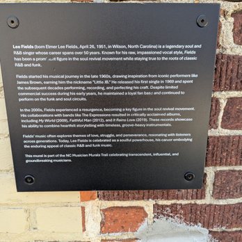 Lee Fields Mural - Public Art Near Me - Wilson, North Carolina Lee Fields Mural - Public Art Near Me - Wilson, North Carolina