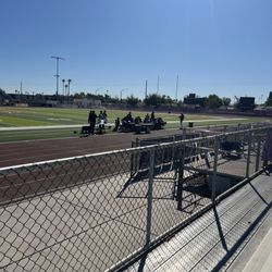 Mesa High School - Here for my godson's playoff game. Not looking good.