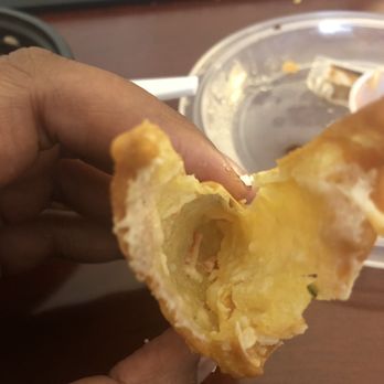 Tenko Japan - Opened my crab ragoon and it had nothing in it. - Japanese Near Me - Raleigh, North Carolina Tenko Japan - Opened my crab ragoon and it had nothing in it. - Japanese Near Me - Raleigh, North Carolina