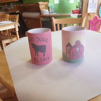 Color Me Mine - After painting but before they were glazed and fired up - Paint-Your-Own Pottery Near Me - Henderson, Nevada