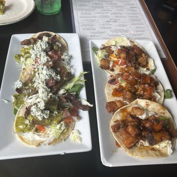 El Gato Azul - Pork belly tacos and steak tacos with chimichurri - Tapas Bars Near Me - Prescott, Arizona