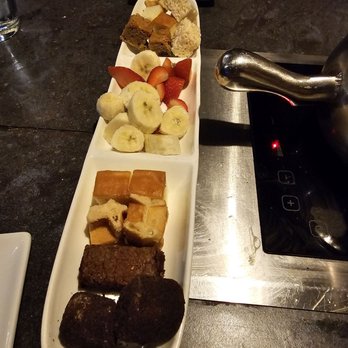 The Melting Pot - Dippers for milk chocolate - Fondue Near Me - Gaithersburg, Maryland The Melting Pot - Dippers for milk chocolate - Fondue Near Me - Gaithersburg, Maryland