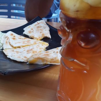 Down the Hatch Maui - Mai Tai and cheese quesadillas .....amazingly delicious Mai Tai for happy hour - Seafood Near Me - Lahaina, Hawaii