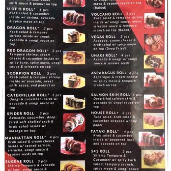541 Sushi Bar - Sushi Bars Near Me - Eugene, Oregon