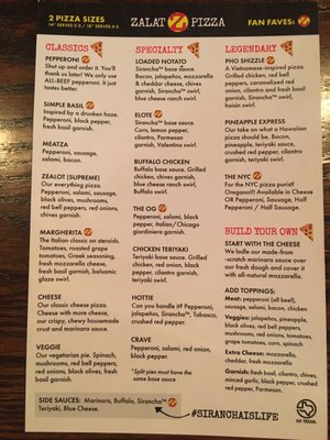 Menu photo 1 Zalat Pizza Dallas, TX Menu photo 1 Zalat Pizza Dallas, TX