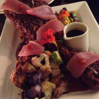 Heritage Tavern - Whole goat shoulder with Tuna Sashimi--amazing! - New American Near Me - Madison, Wisconsin Heritage Tavern - Whole goat shoulder with Tuna Sashimi--amazing! - New American Near Me - Madison, Wisconsin