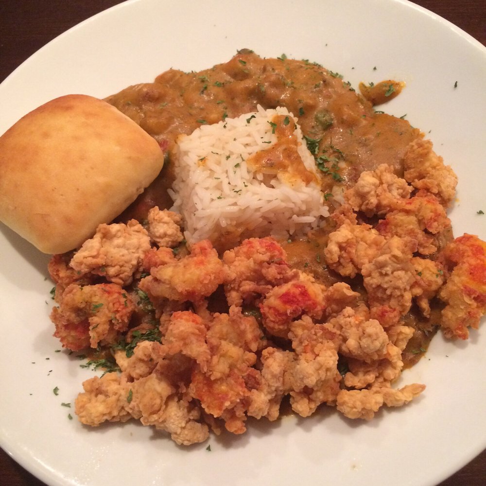 Cafe Le Jardin - Crawfish half and half - Cafes Near Me - New Iberia, Louisiana Cafe Le Jardin - Crawfish half and half - Cafes Near Me - New Iberia, Louisiana
