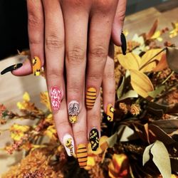 The Beauty Lounge On Main - Halloween nails by Yadi