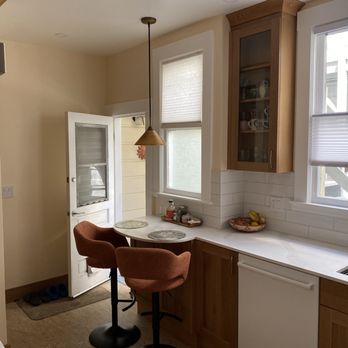 Arthur Remodeling - Seating area door open - General Contractors Near Me Arthur Remodeling - Seating area door open - General Contractors Near Me
