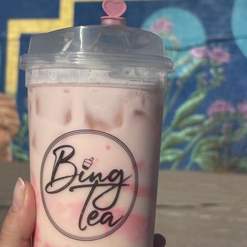 Bing Tea - Peppermint milk tea - Desserts Near Me - Albuquerque, New Mexico