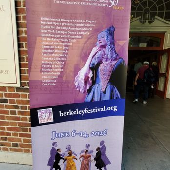 Berkeley Festival & Exhibition - 2026 event banner - Performing Arts Near Me - Berkeley, California