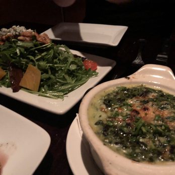 Bodega Malbec - Beet and pair salad with creamed spinach - Argentine Near Me - Toluca Lake, California