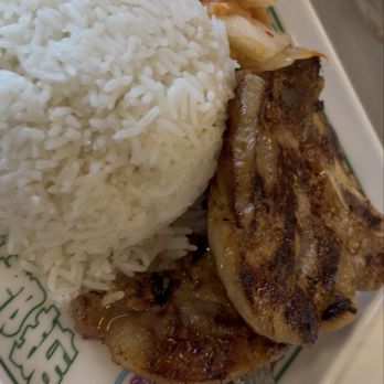 Hong Kong Cafe - Pork Chops with rice - Hong Kong Style Cafe Near Me - Rowland Hts, California
