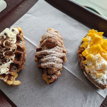 Croffle House - Nutella Croffle, Monte Blanc Croffle and Mango Croffle - Bakeries Near Me - Flushing, New York Croffle House - Nutella Croffle, Monte Blanc Croffle and Mango Croffle - Bakeries Near Me - Flushing, New York