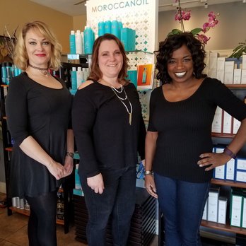 Salon Experience - Our stylists, Shalene, Jen B, & Karen J. - Hair Salons Near Me - Pittsfield, Massachusetts