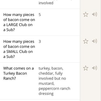 Firehouse Subs - This shows and verified that 3 pieces of bacon come on a small. I got a medium - Sandwiches Near Me - Tucson, Arizona
