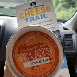 Jones Family Farm - Collaboration between Jones Family Farm ice cream making and Kriemhild Creme Fraiche - deliciously refreshing!