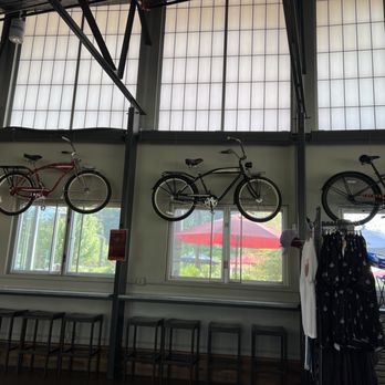 New Belgium Brewing - Hanging bikes - Breweries Near Me - Asheville, North Carolina New Belgium Brewing - Hanging bikes - Breweries Near Me - Asheville, North Carolina